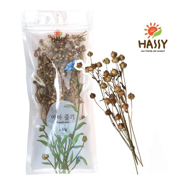 [HASSY] 해씨 아마 줄기 30g /300알 이상(26년 7월수확 햇 아마)
