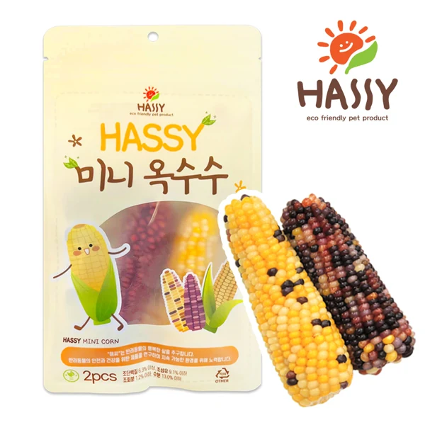 [HASSY] 해씨 미니 옥수수 2P (26년 8월 수확 햇옥수수)